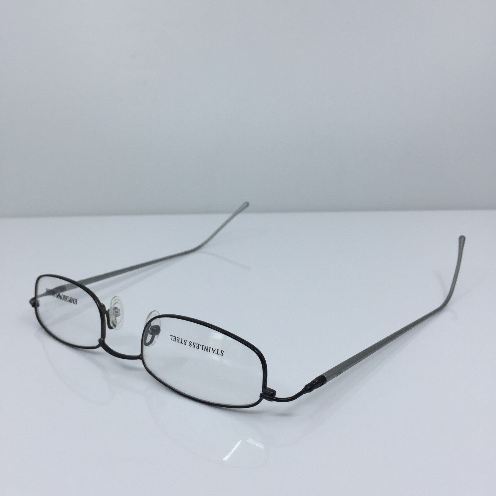 Vintage Emporio Armani EA 9025/N Silver Eyeglasses - Super Vision Optical