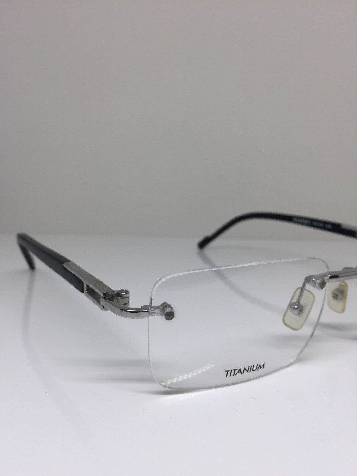 Vintage Dunhill DU03801 Silver Eyeglasses - Super Vision Optical