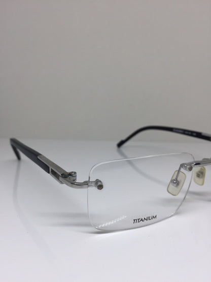 Vintage Dunhill DU03801 Silver Eyeglasses - Super Vision Optical