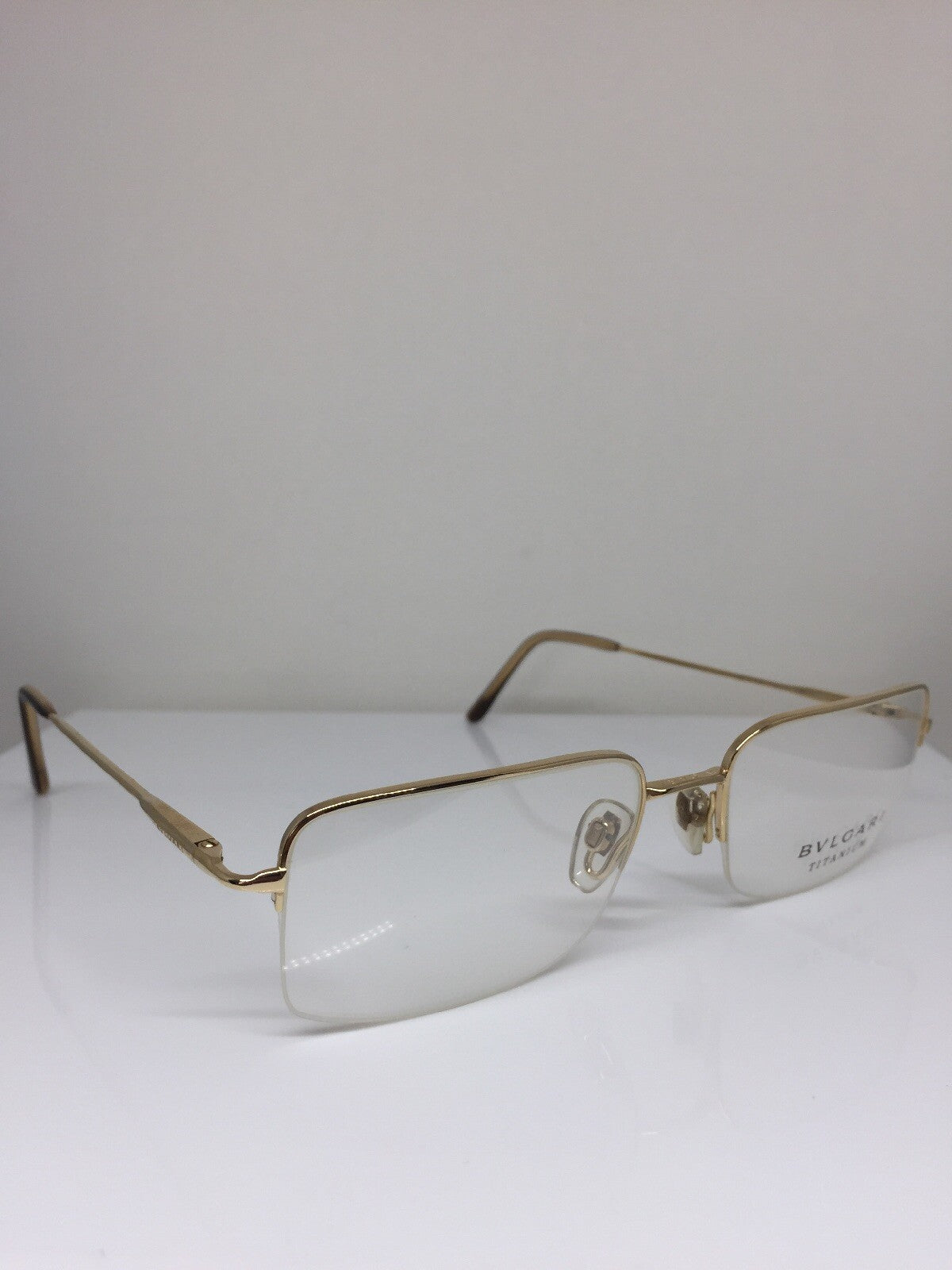 Vintage Bvlgari BVL 144-T Gold Eyeglasses - Super Vision Optical