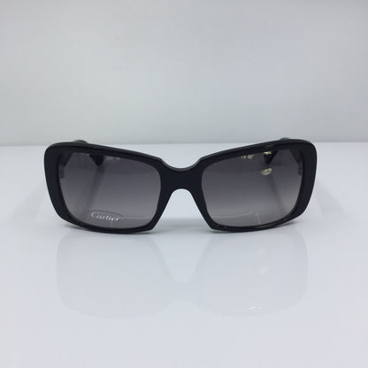 Vintage Cartier T8200608 Black Sunglasses - Super Vision Optical