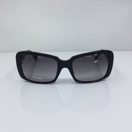 Vintage Cartier T8200608 Black Sunglasses - Super Vision Optical