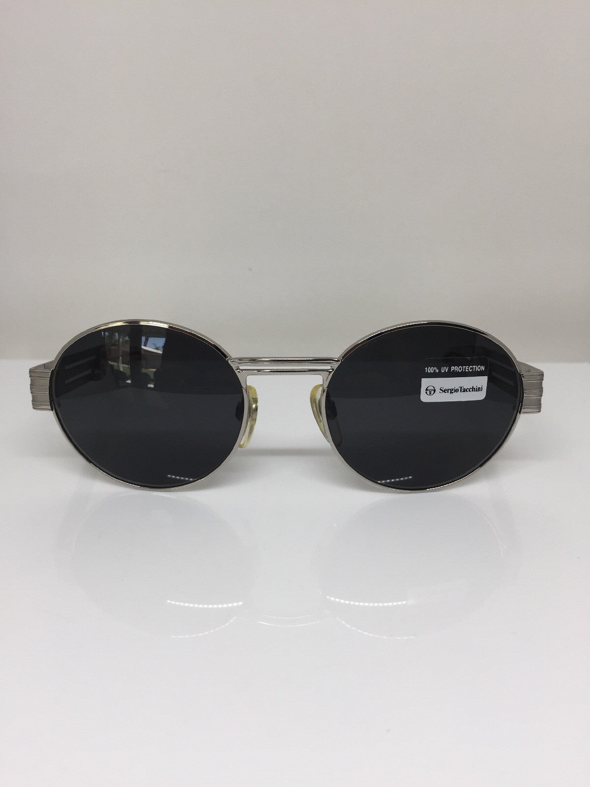 Vintage Sergio Tacchini ST 1036-S Silver Sunglasses - Super Vision Optical