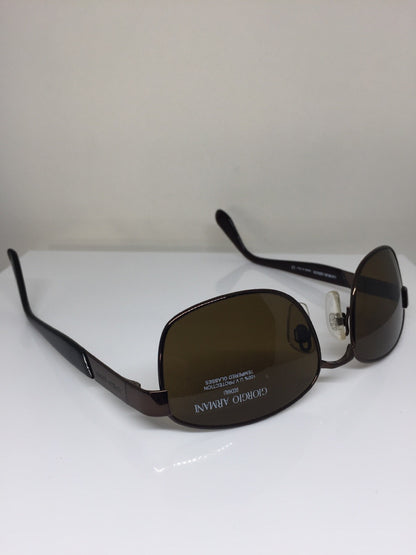 Vintage Giorgio Armani GA 1501 Brown Sunglasses - Super Vision Optical