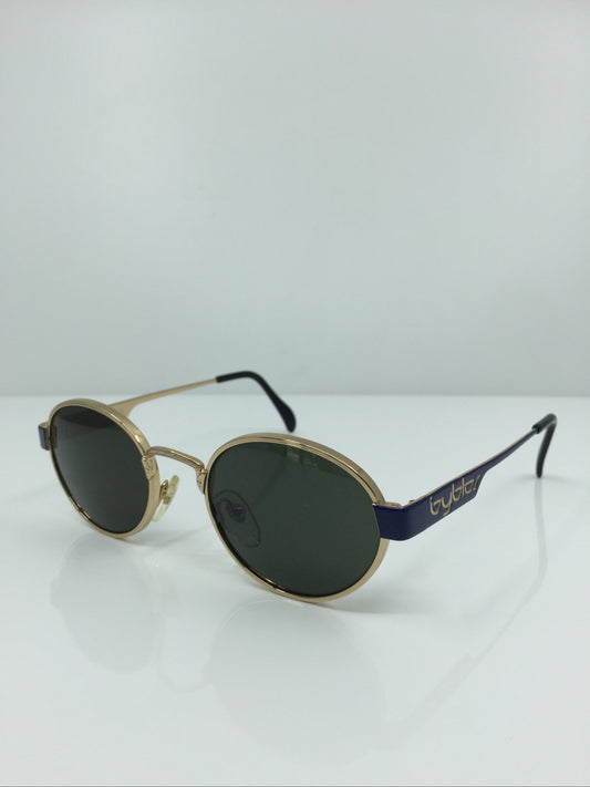 Vintage Byblos B 570-S Gold Sunglasses - Super Vision Optical