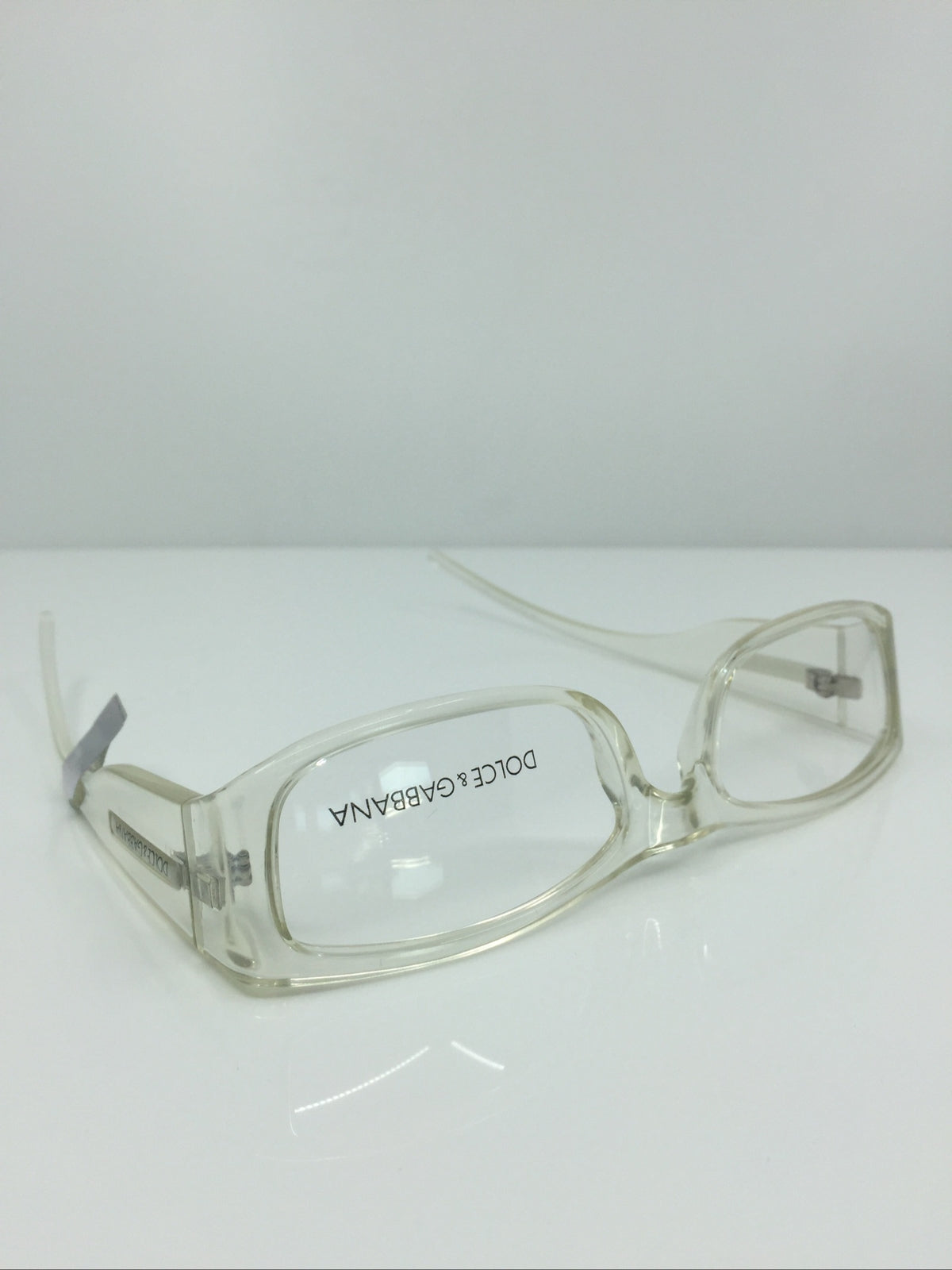 Vintage Dolce & Gabbana DG 496 Silver Eyeglasses - Super Vision Optical