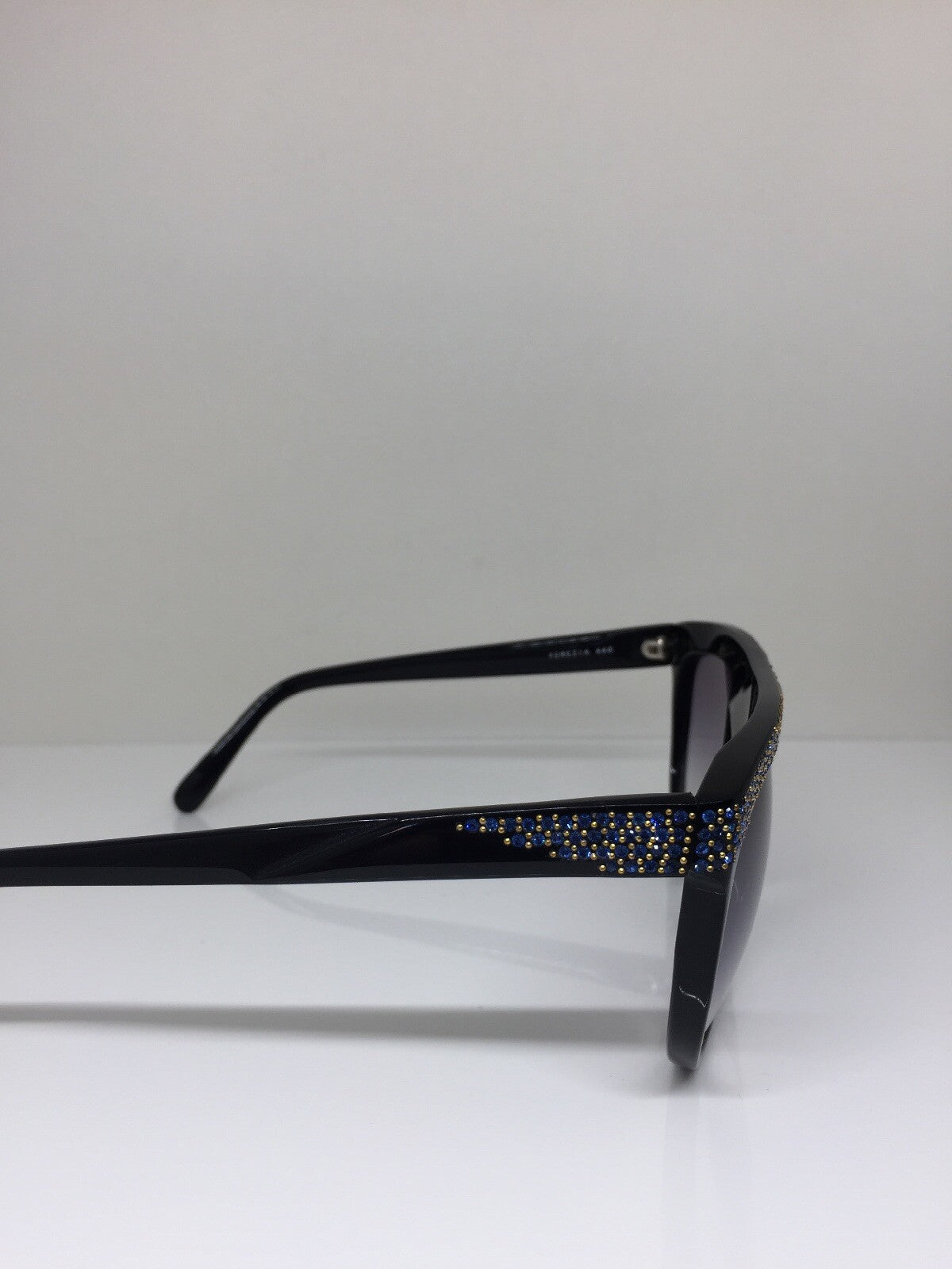 Vintage Stendhal VENEZIA 448 Black Sunglasses - Super Vision Optical