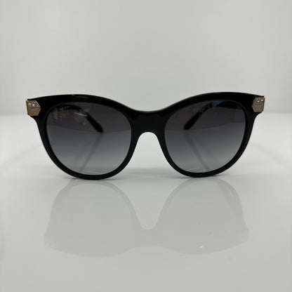 Vintage Bvlgari Bulgari 8185-B Black Sunglasses - Super Vision Optical