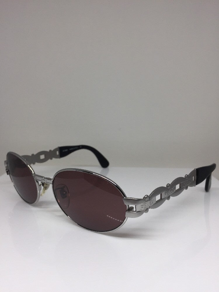 Vintage Fendi SL 7058 Silver Sunglasses - Super Vision Optical