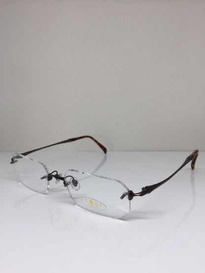 Vintage Toki Toki TK-8168-100 Brown Eyeglasses - Super Vision Optical