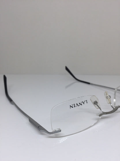Vintage Lanvin LV 3105 Silver Eyeglasses - Super Vision Optical