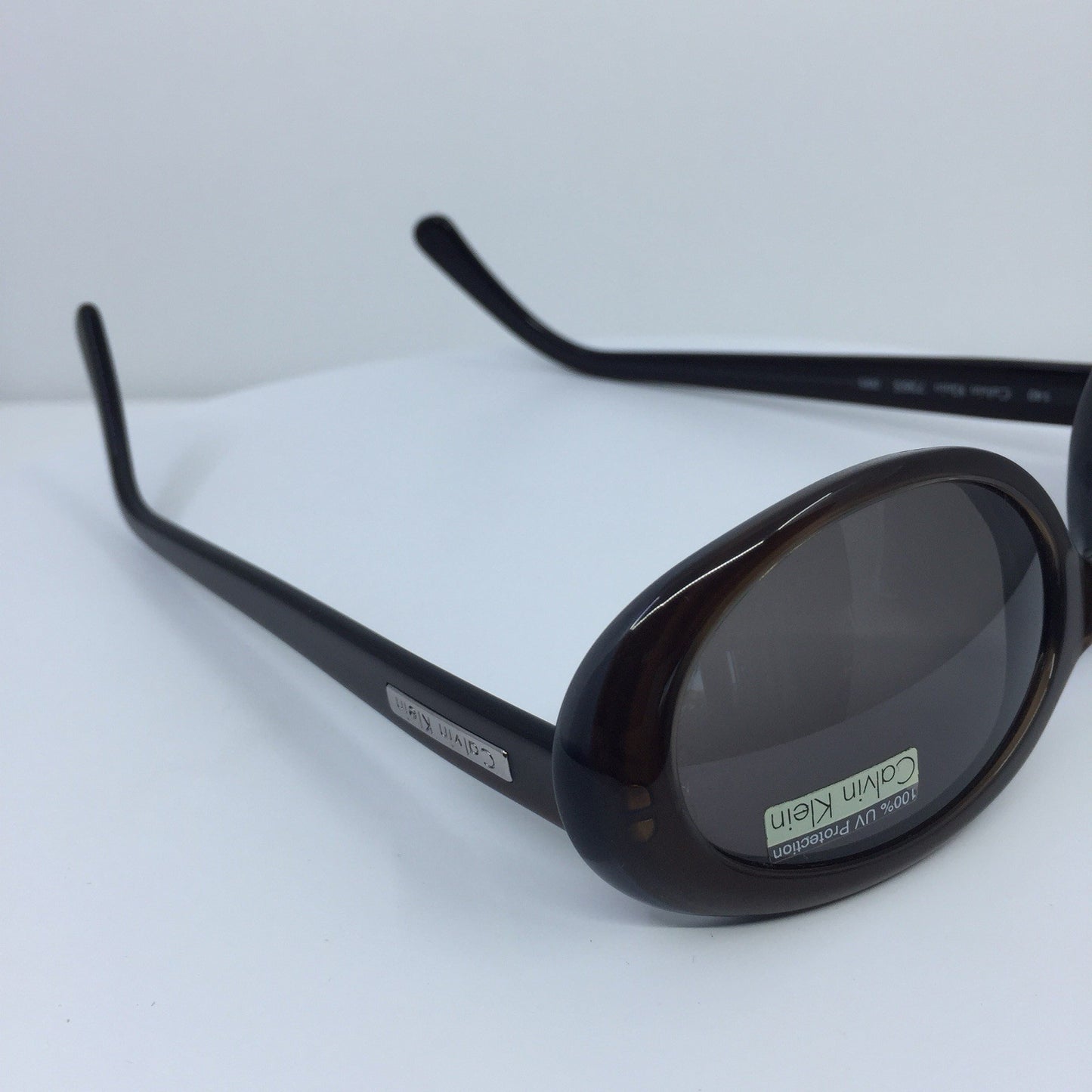 Vintage Calvin Klein CK 736, CK 736S, CK 736-S Brown Sunglasses - Super Vision Optical