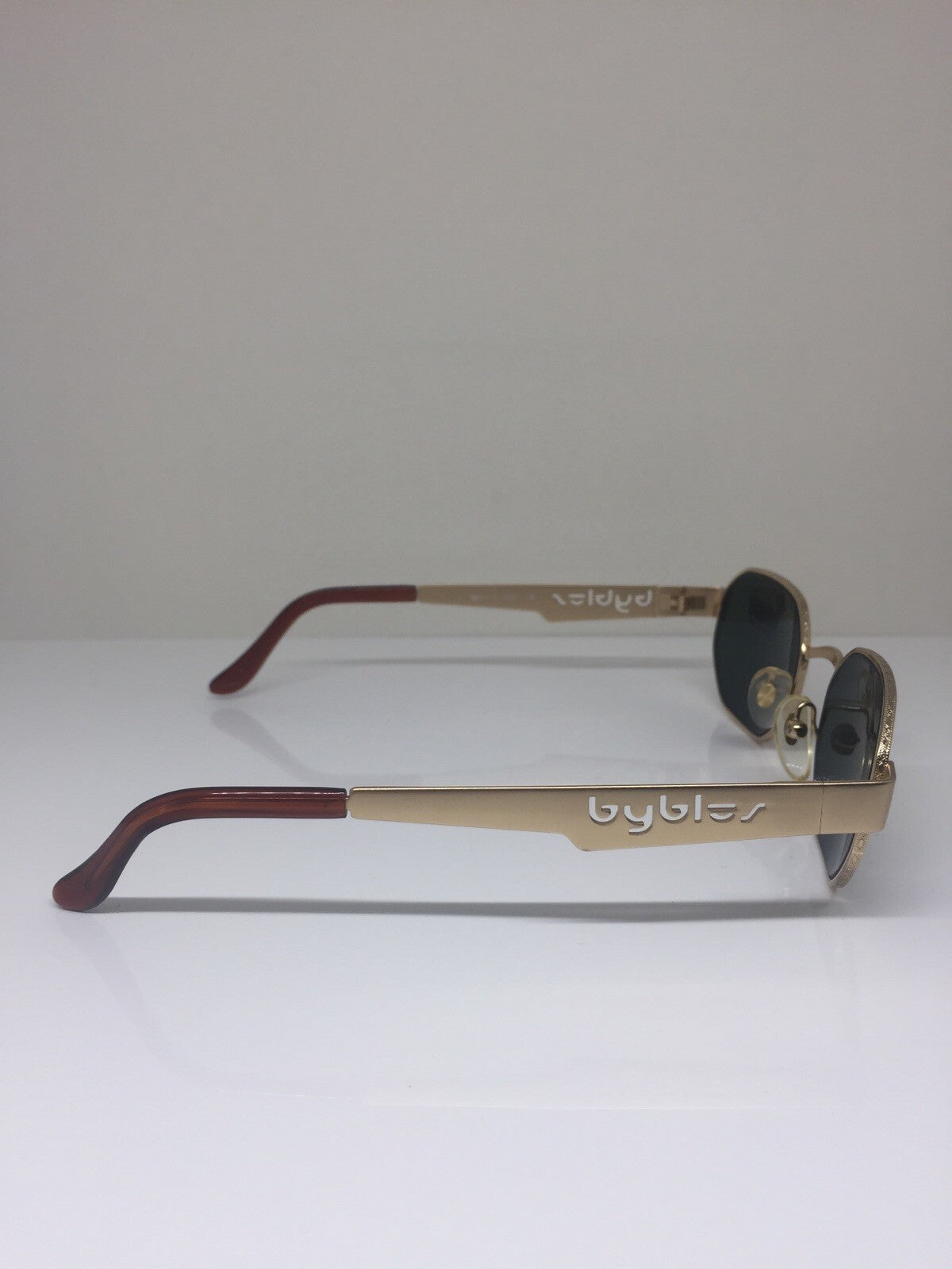 Vintage Byblos B 611-S Gold Sunglasses - Super Vision Optical
