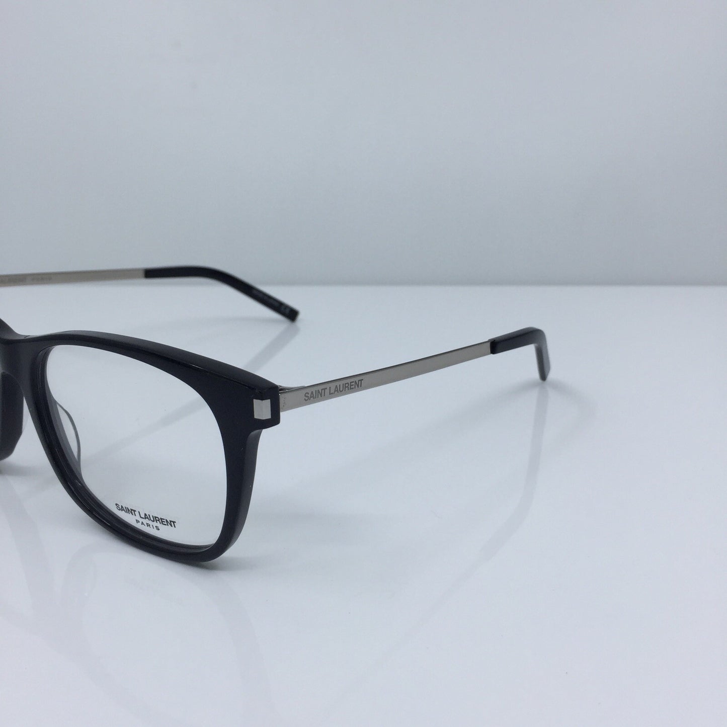 Vintage Saint Laurent SL 26 Silver Eyeglasses - Super Vision Optical
