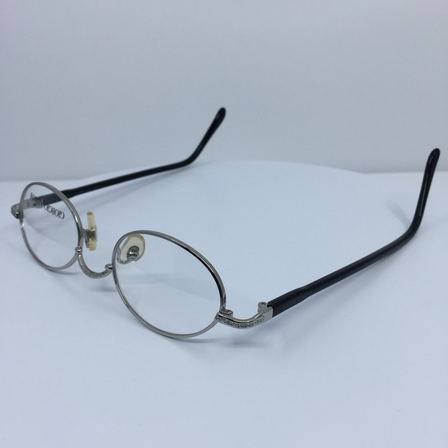 Vintage Giorgio Armani GA 250 Silver Eyeglasses - Super Vision Optical