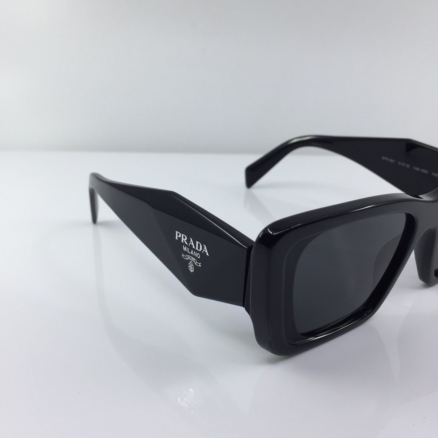 Vintage Prada PR 08YS Black Sunglasses - Super Vision Optical
