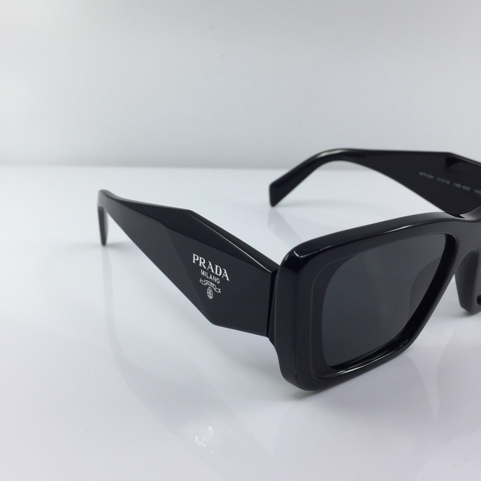 Vintage Prada PR 08YS Black Sunglasses - Super Vision Optical