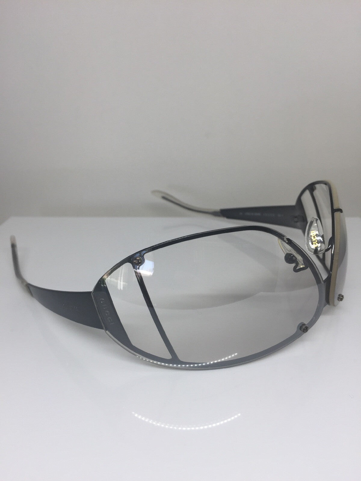 Vintage Gucci GG 1652/S Gunmetal Sunglasses - Super Vision Optical