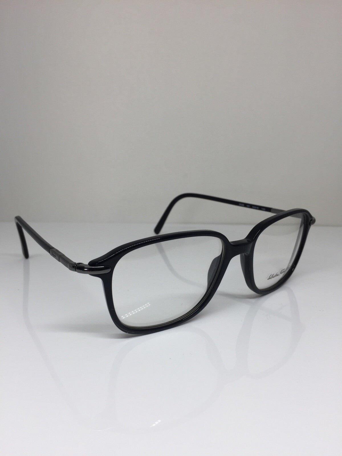 Vintage Salvatore Ferragamo SF 2526 Black Eyeglasses - Super Vision Optical