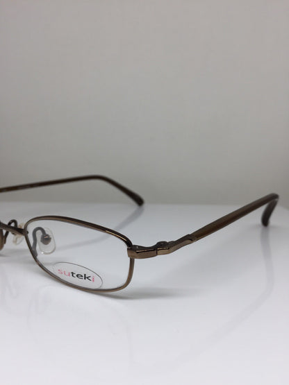 Vintage Suteki Masunaga MASUNAGA 3423 Brown Eyeglasses - Super Vision Optical