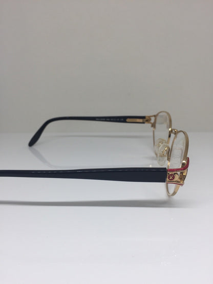 Vintage Paloma Picasso PALOMA PICASSO 8408 Gold Sunglasses - Super Vision Optical