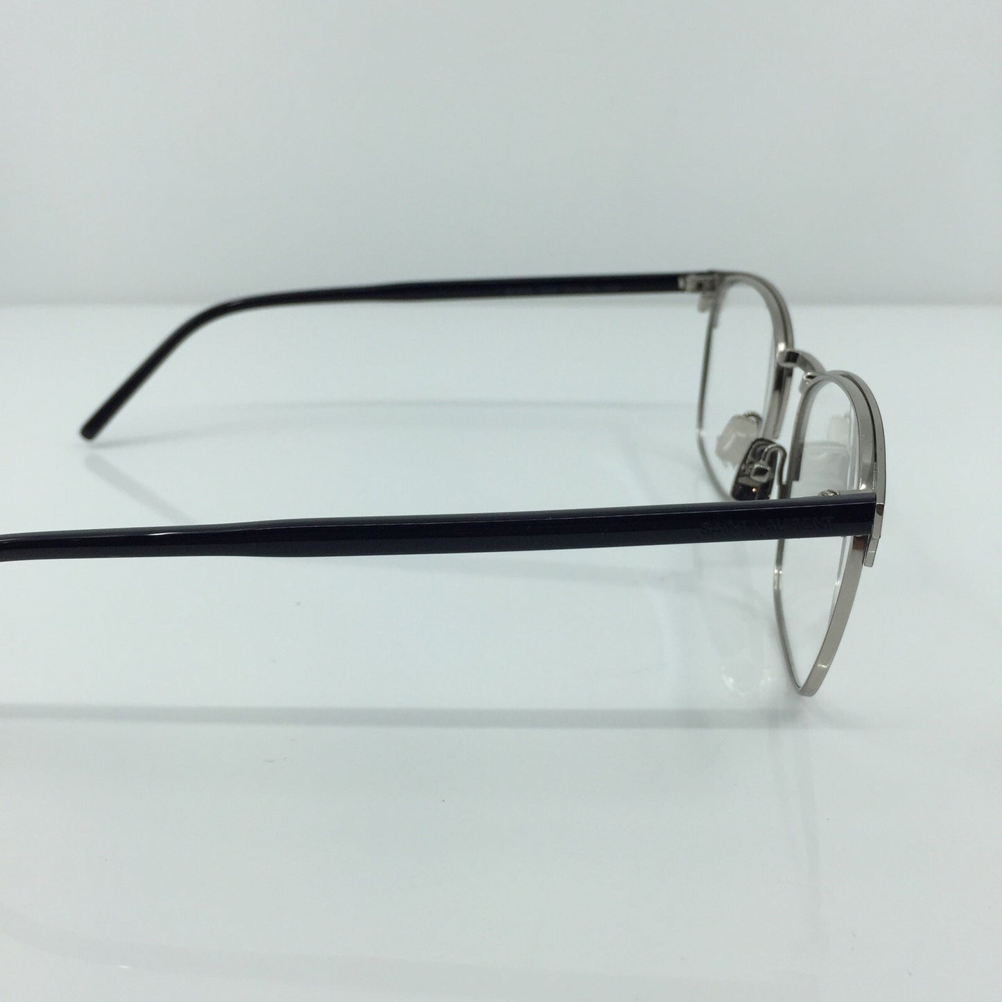 Vintage Saint Laurent SL 224 Silver Eyeglasses - Super Vision Optical