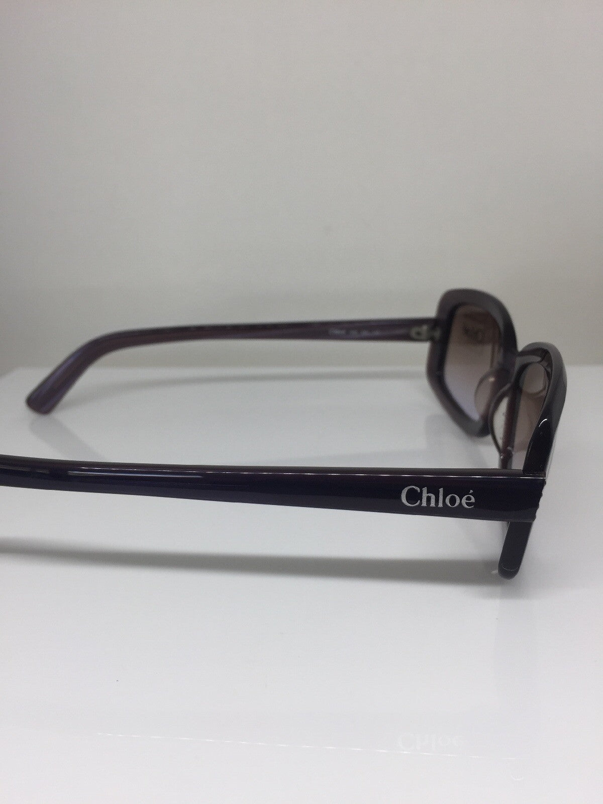 Vintage Chloé Chle 53 Sunglasses Purple Sunglasses - Super Vision Optical