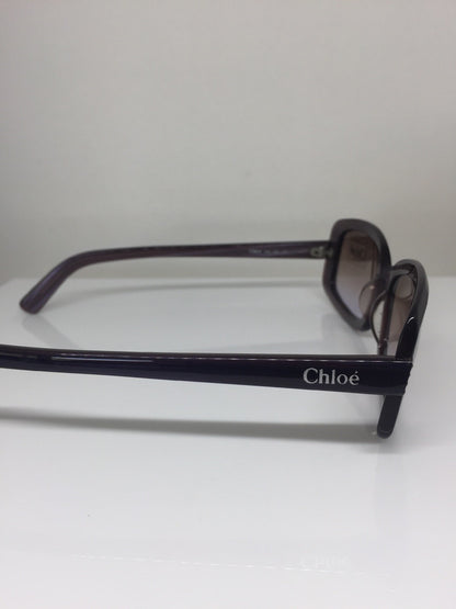 Vintage Chloé Chle 53 Sunglasses Purple Sunglasses - Super Vision Optical
