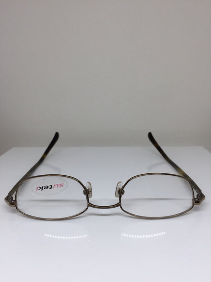 Vintage Suteki Masunaga MASUNAGA 3433 Brown Eyeglasses - Super Vision Optical