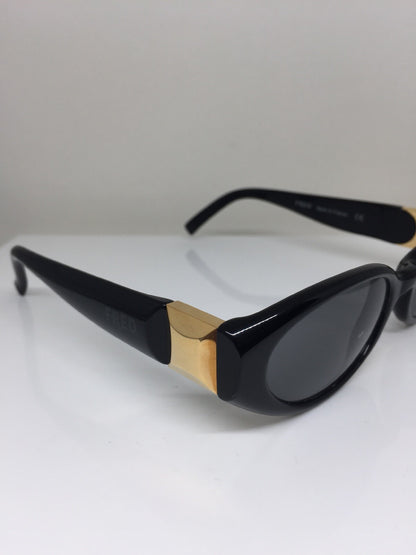 Vintage Fred Lunettes Fred CUT S2 Black Sunglasses - Super Vision Optical
