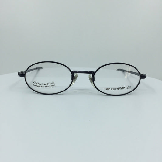 Vintage Emporio Armani EA 077 Blue Eyeglasses - Super Vision Optical