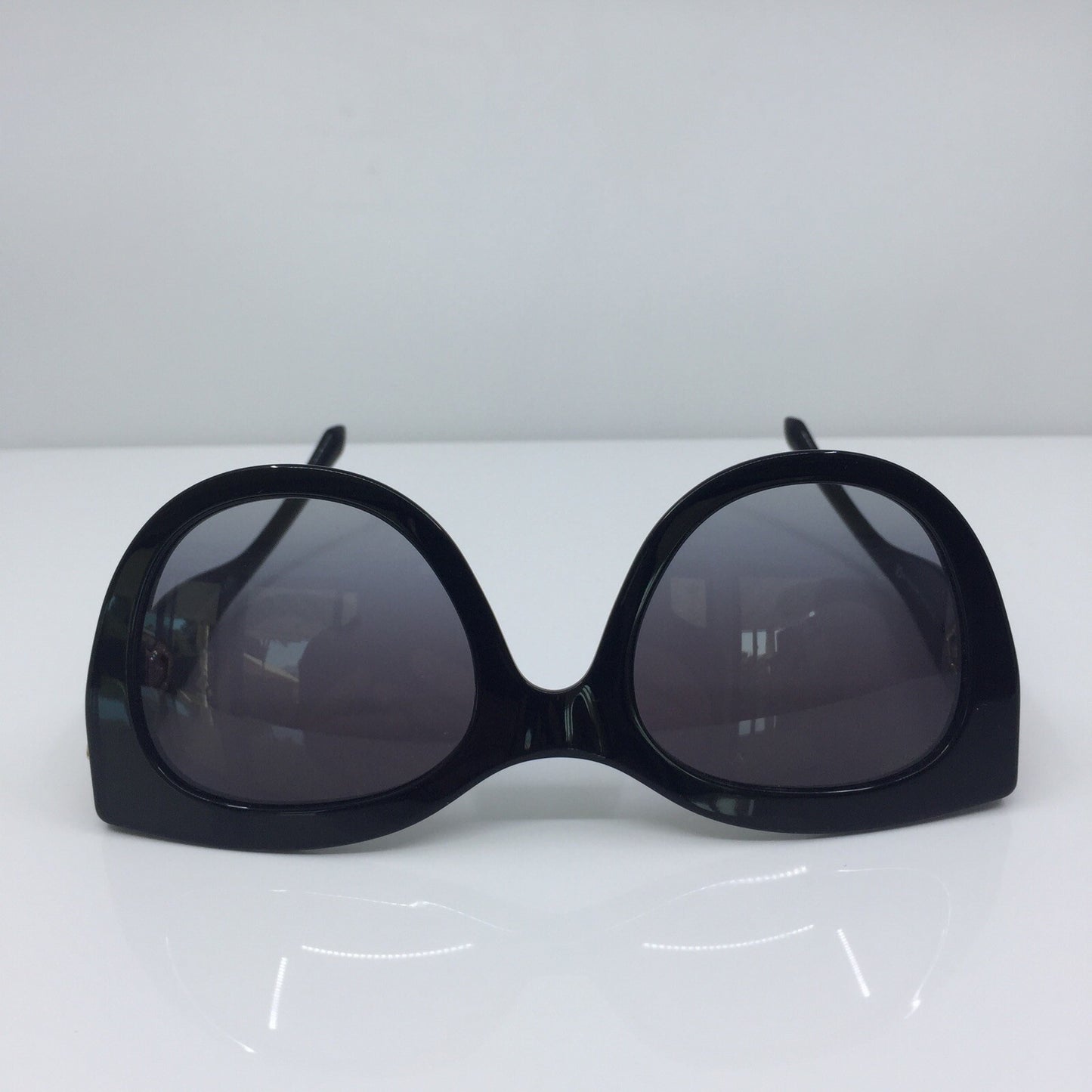 Vintage Bvlgari Bulgari 8214-B Black Sunglasses - Super Vision Optical