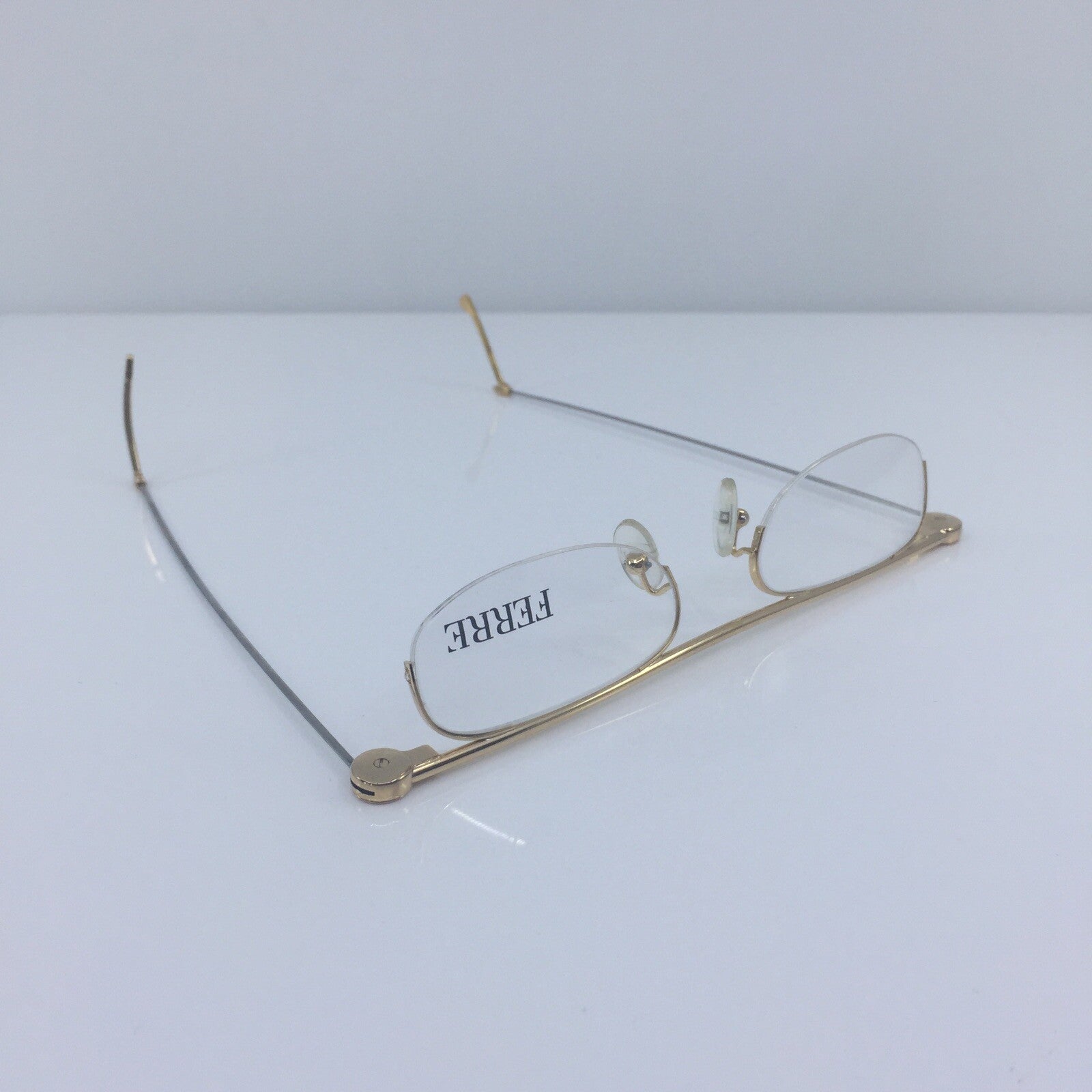 Vintage Gianfranco Ferre GF002 Gold Eyeglasses - Super Vision Optical