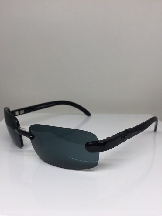 Vintage Emporio Armani EA 659-S Black Sunglasses - Super Vision Optical
