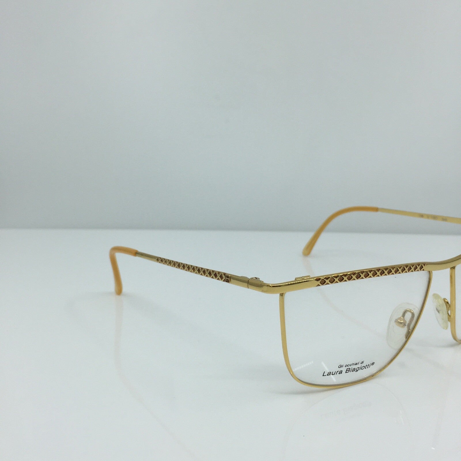 Vintage Laura Biagiotti V 180 Gold Sunglasses - Super Vision Optical