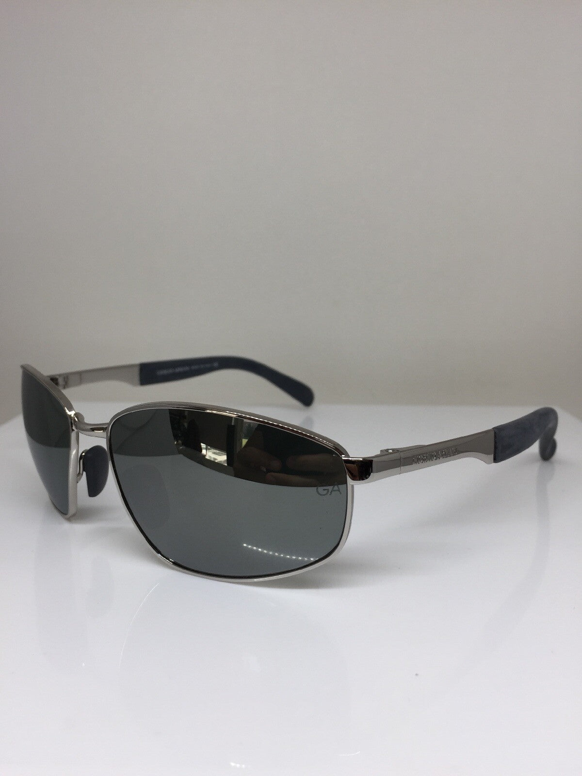 Vintage Giorgio Armani GA 1514 Silver Sunglasses - Super Vision Optical
