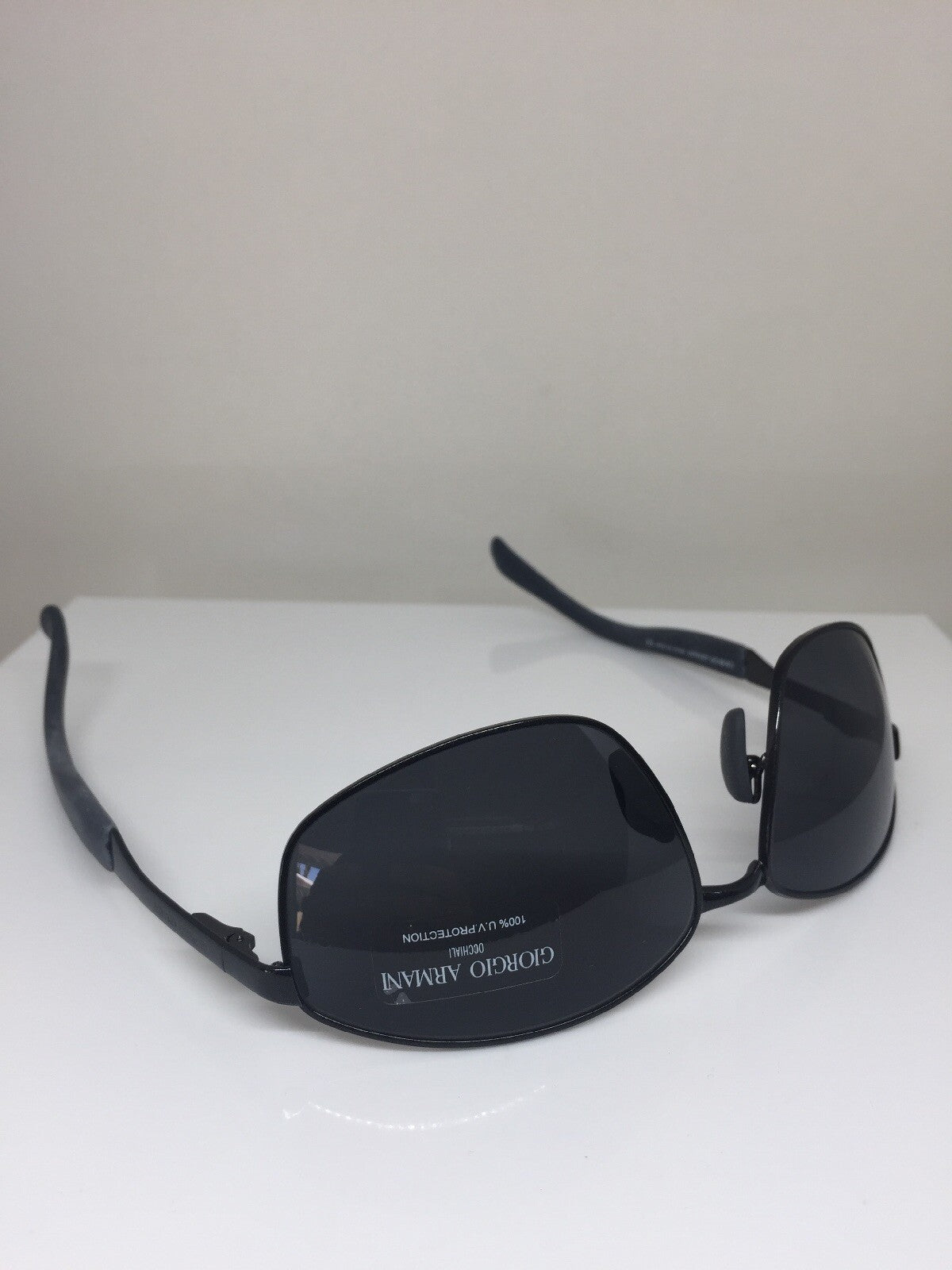 Vintage Giorgio Armani GA 1514, AR 1514 Gunmetal Sunglasses - Super Vision Optical