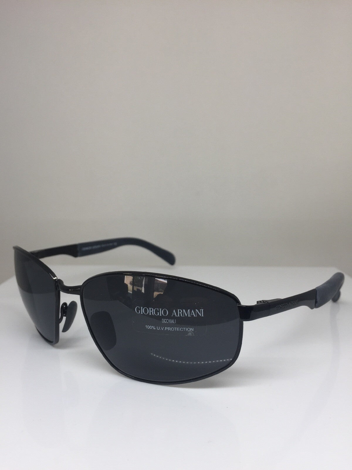 Vintage Giorgio Armani GA 1514, AR 1514 Gunmetal Sunglasses - Super Vision Optical