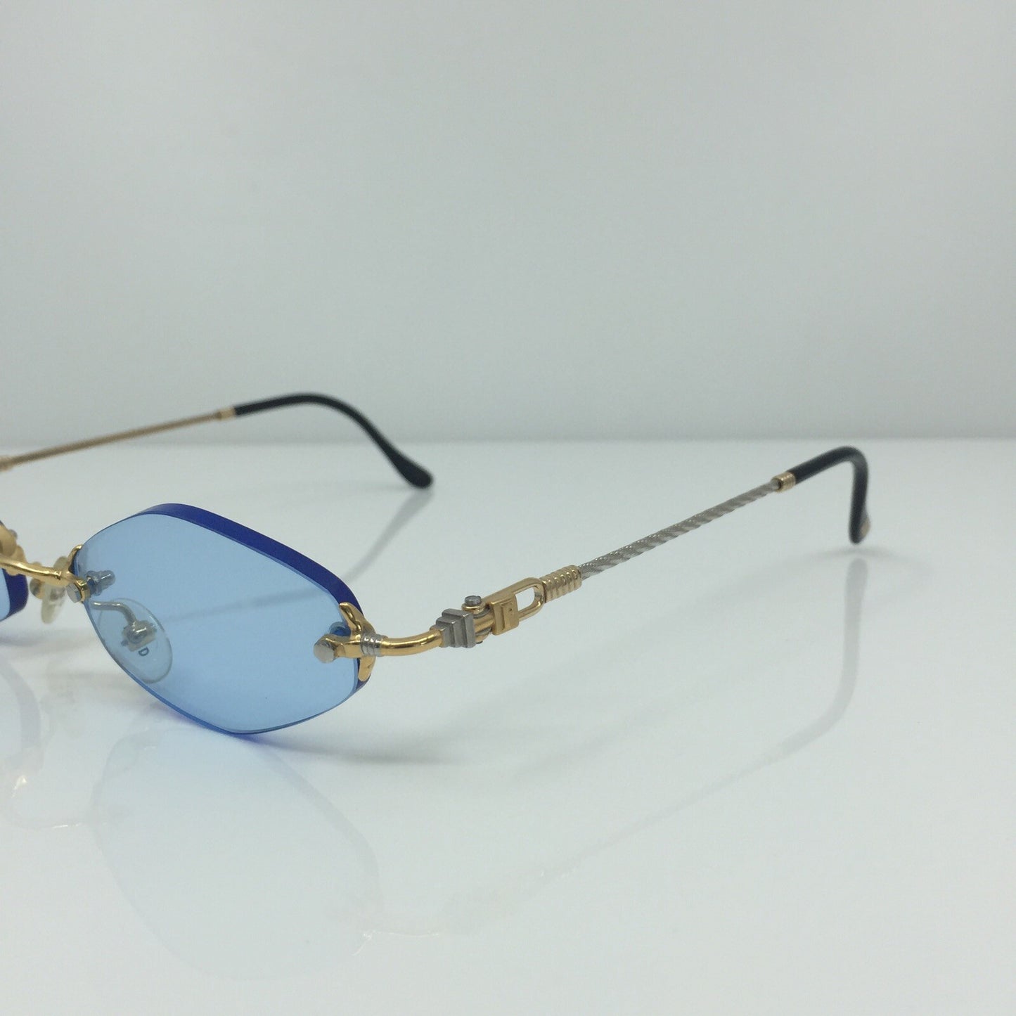 Vintage Fred Lunettes Fidji F3 MC Gold Sunglasses - Super Vision Optical