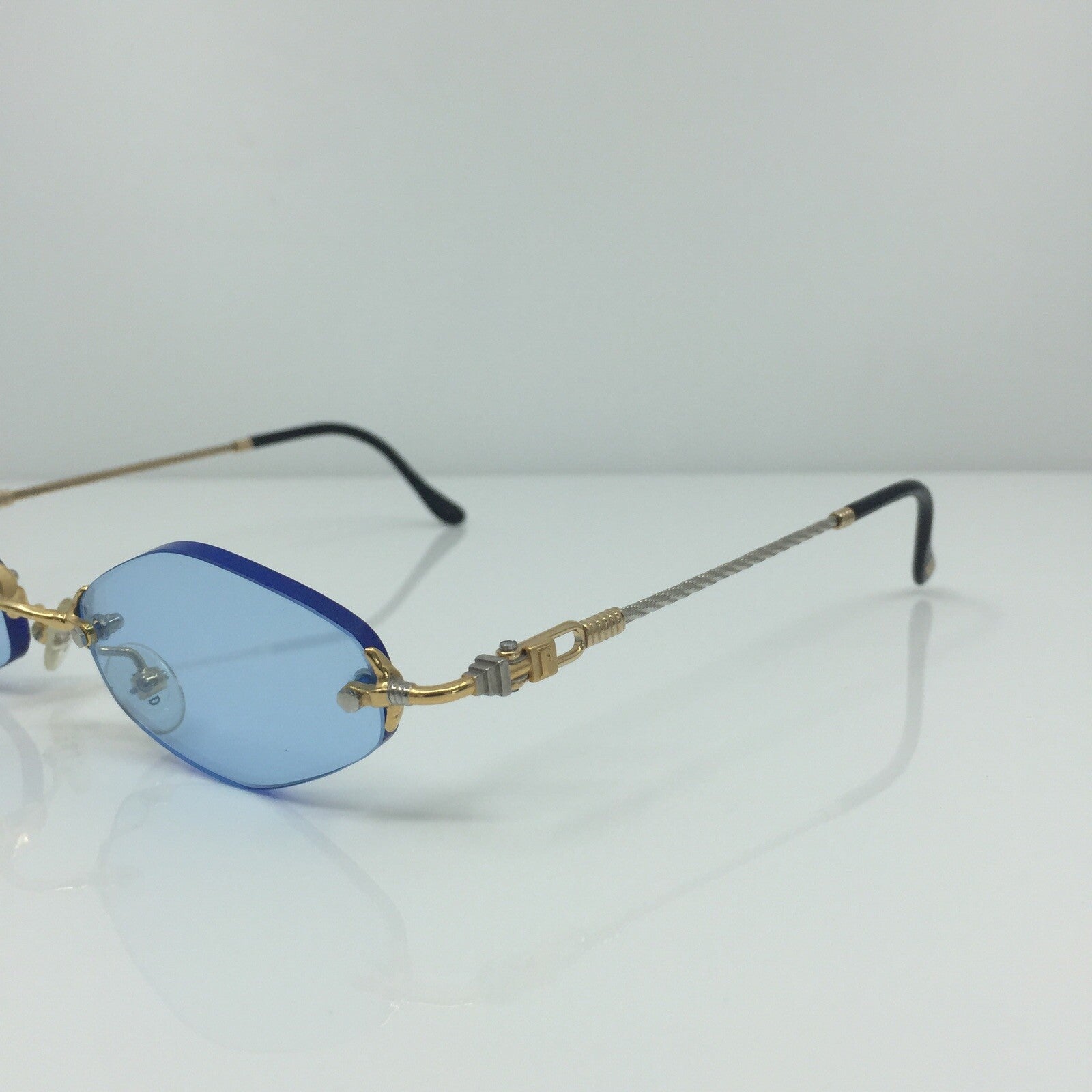 Vintage Fred Lunettes Fidji F3 MC Gold Sunglasses - Super Vision Optical