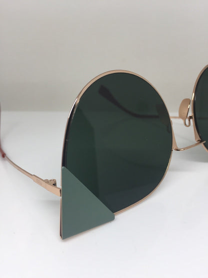 Vintage Fendi FF 0190/S Gold Sunglasses - Super Vision Optical