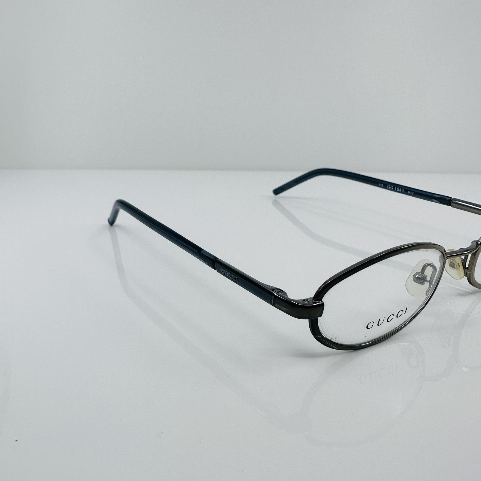 Vintage Gucci GG 1649 Silver Eyeglasses - Super Vision Optical