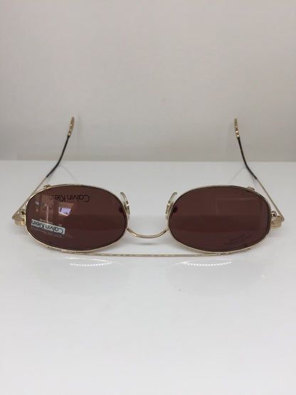 Vintage Calvin Klein CK 145 Gold Sunglasses - Super Vision Optical