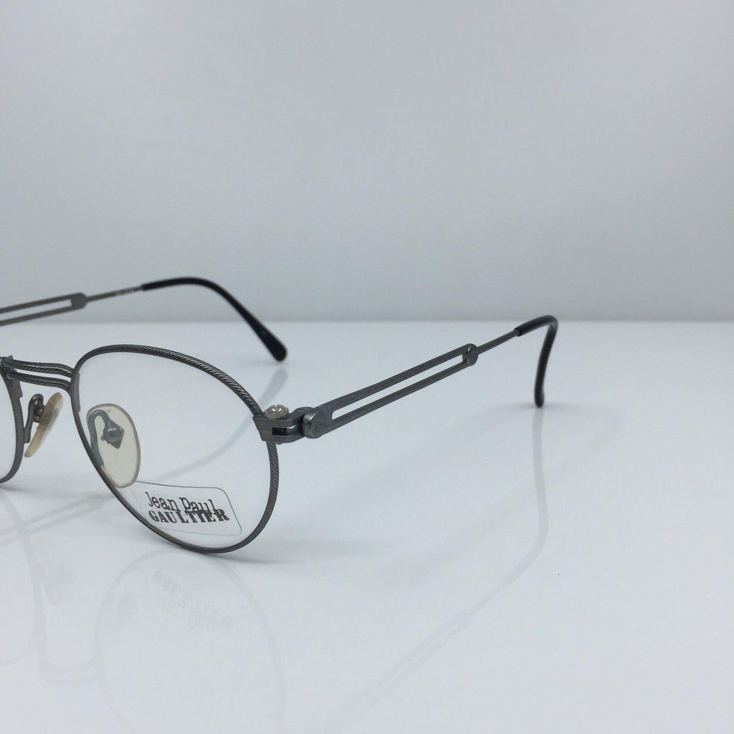 Vintage Jean Paul Gaultier JPG 55-4176 Gunmetal Sunglasses - Super Vision Optical