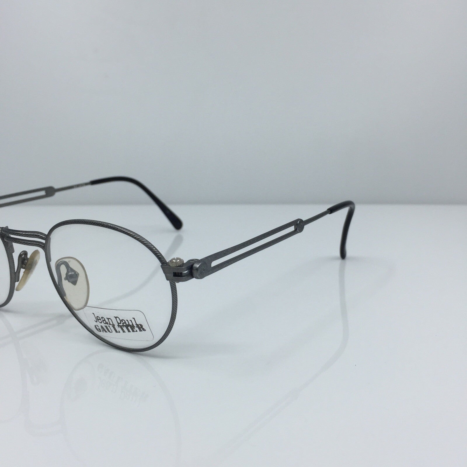 Vintage Jean Paul Gaultier JPG 55-4176 Gunmetal Sunglasses - Super Vision Optical