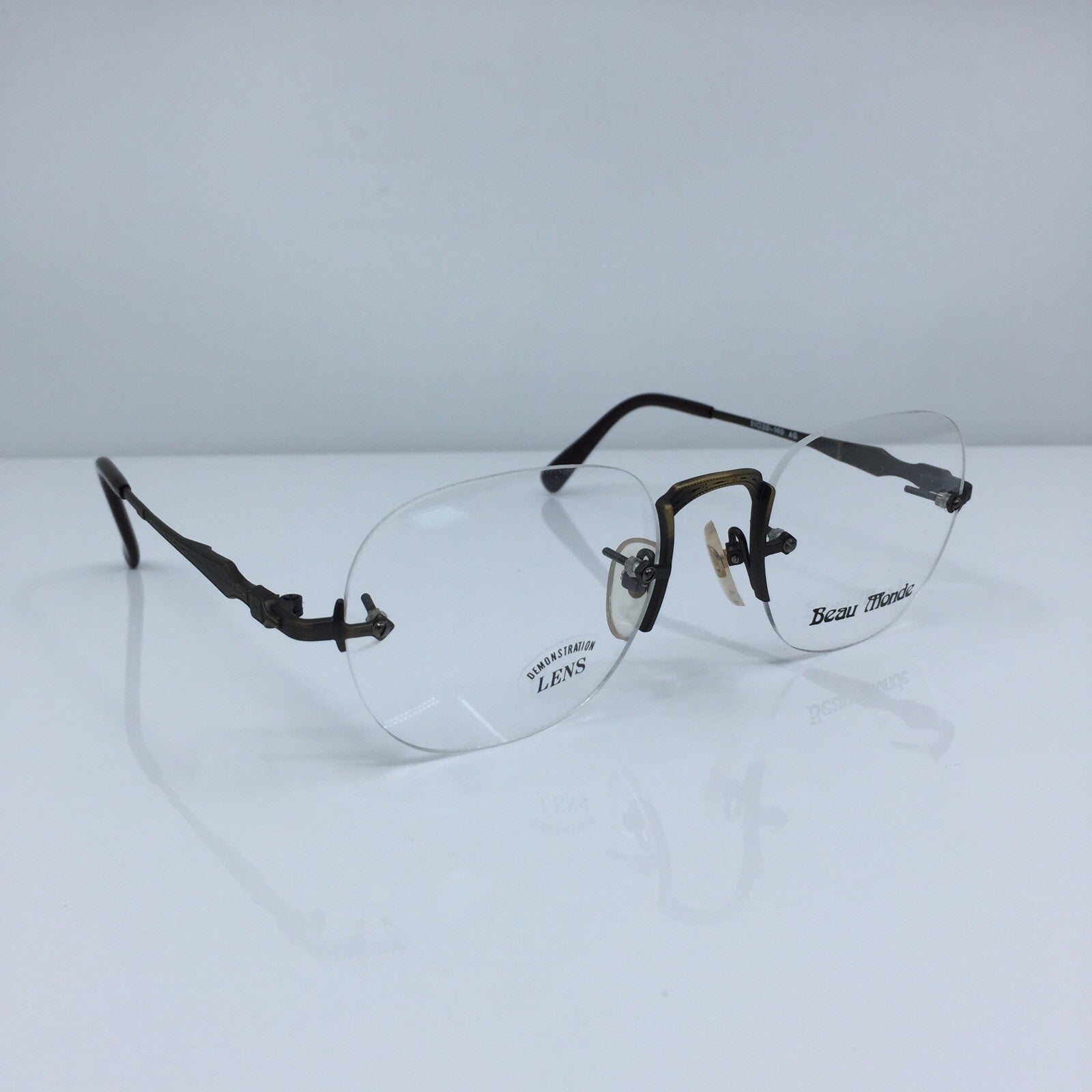 Vintage Beau Monde Collection Westbury Gold Eyeglasses - Super Vision Optical