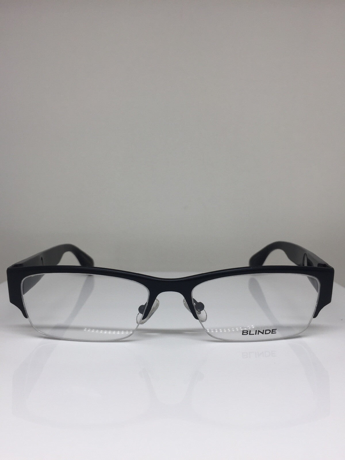Vintage Blinde By Richard Walker Goin, Goin, Gone Black Eyeglasses - Super Vision Optical