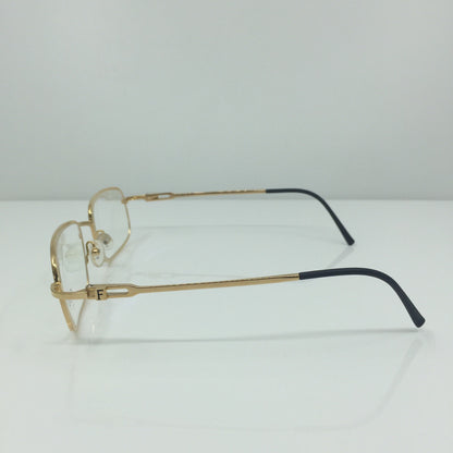 Vintage Fred Lunettes Alaska C1 Gold Eyeglasses - Super Vision Optical