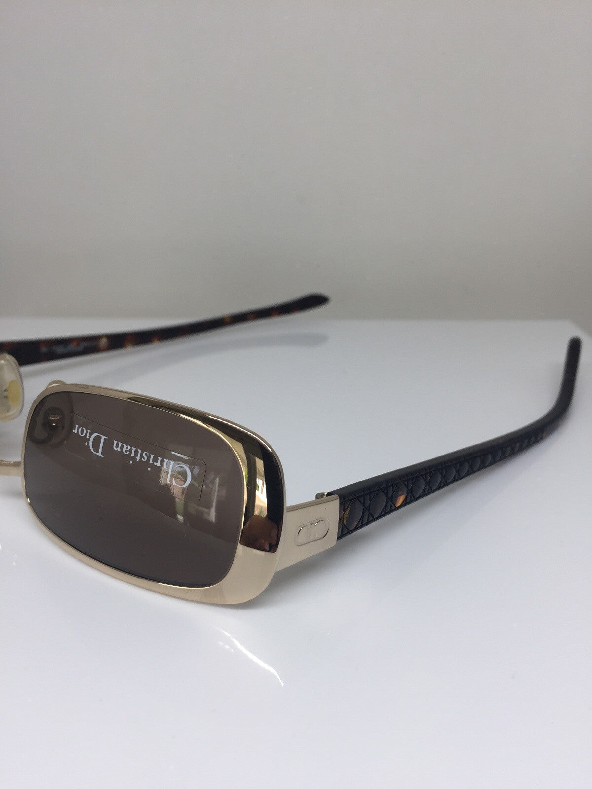 Vintage Christian Dior CD Fitting Tortoise Sunglasses - Super Vision Optical