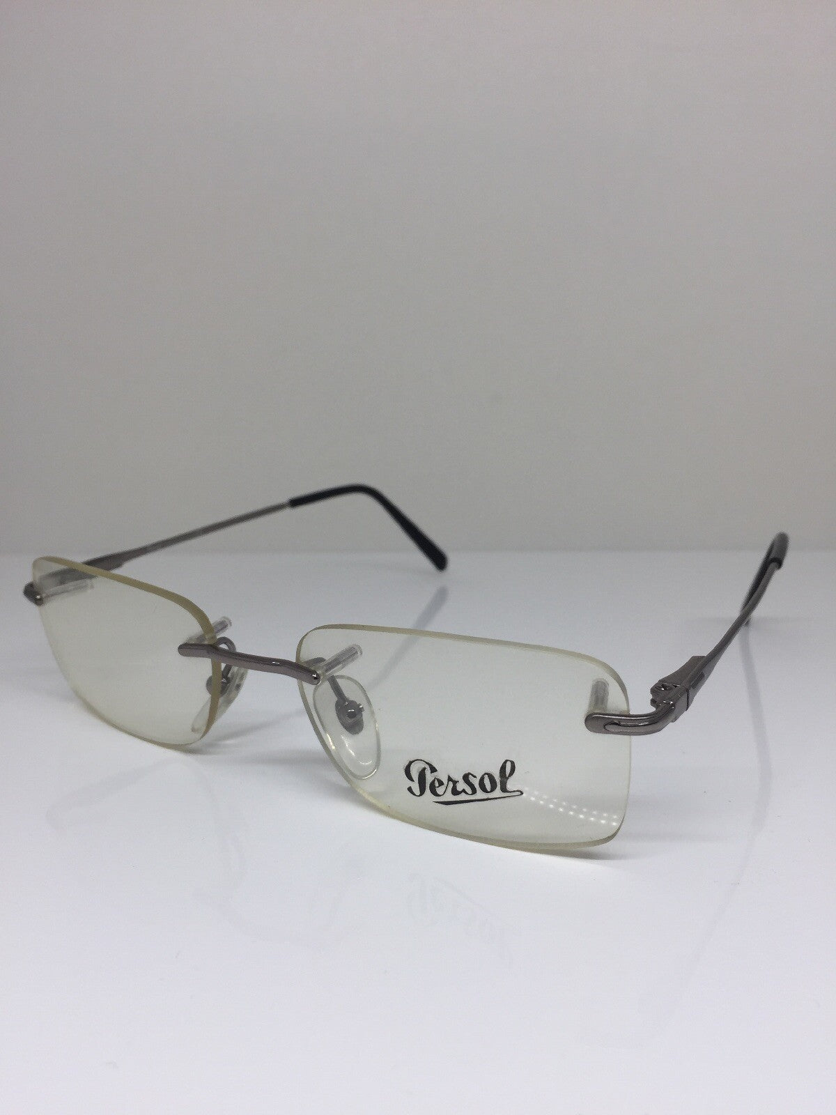 Vintage Persol 2107-V Gunmetal Eyeglasses - Super Vision Optical